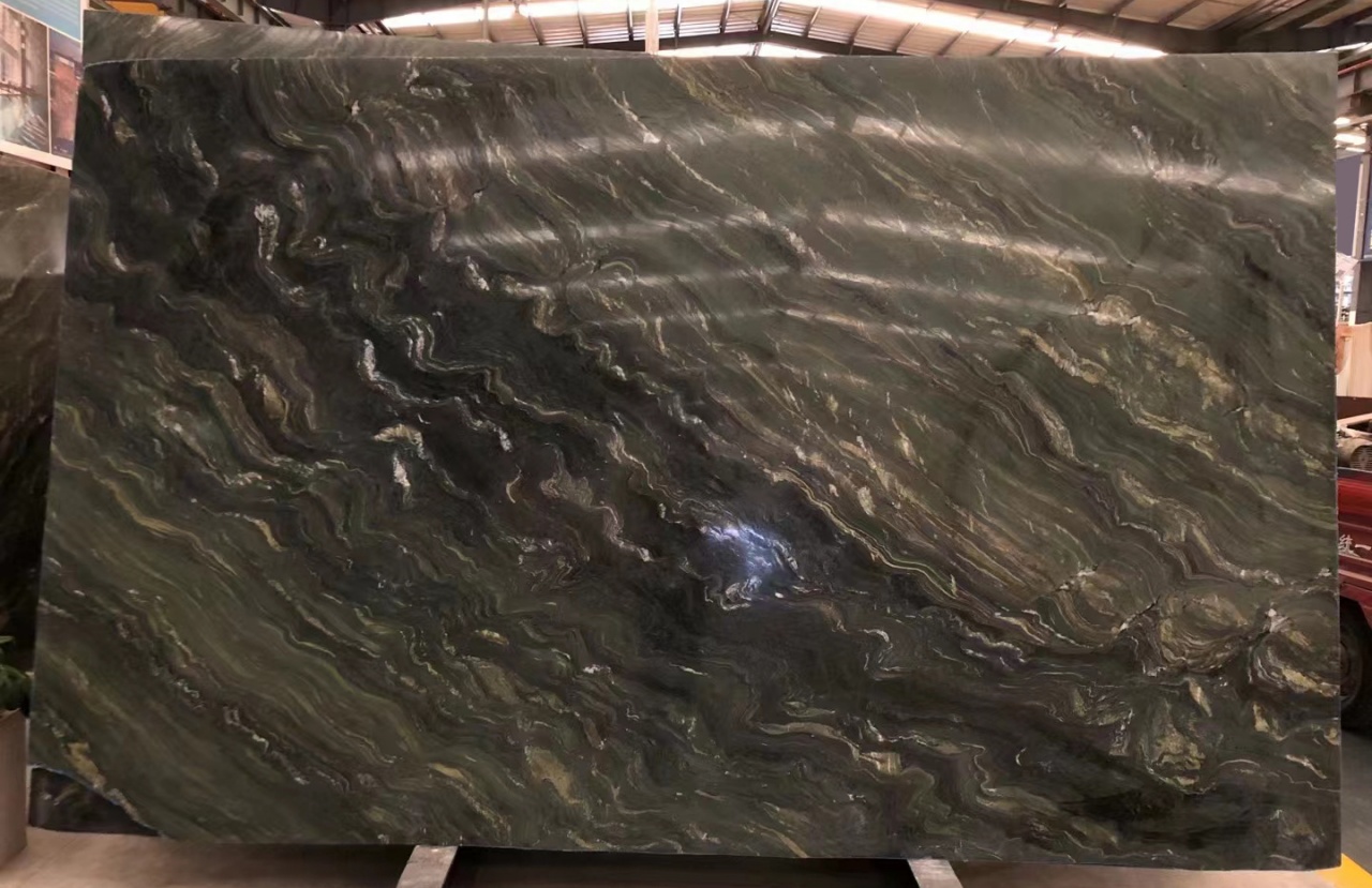 Green Silk Luxury Stone Slabs