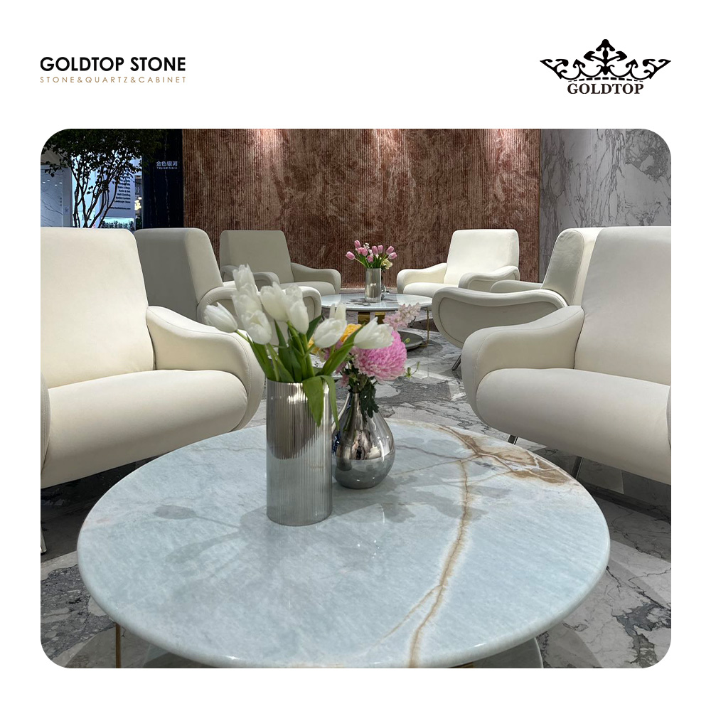 Italy Palissandro Reale Marble Table