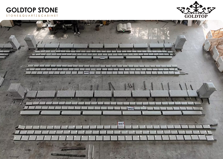 SALT LAKE TEMPLE Project with G602 Granite Paving Tiles