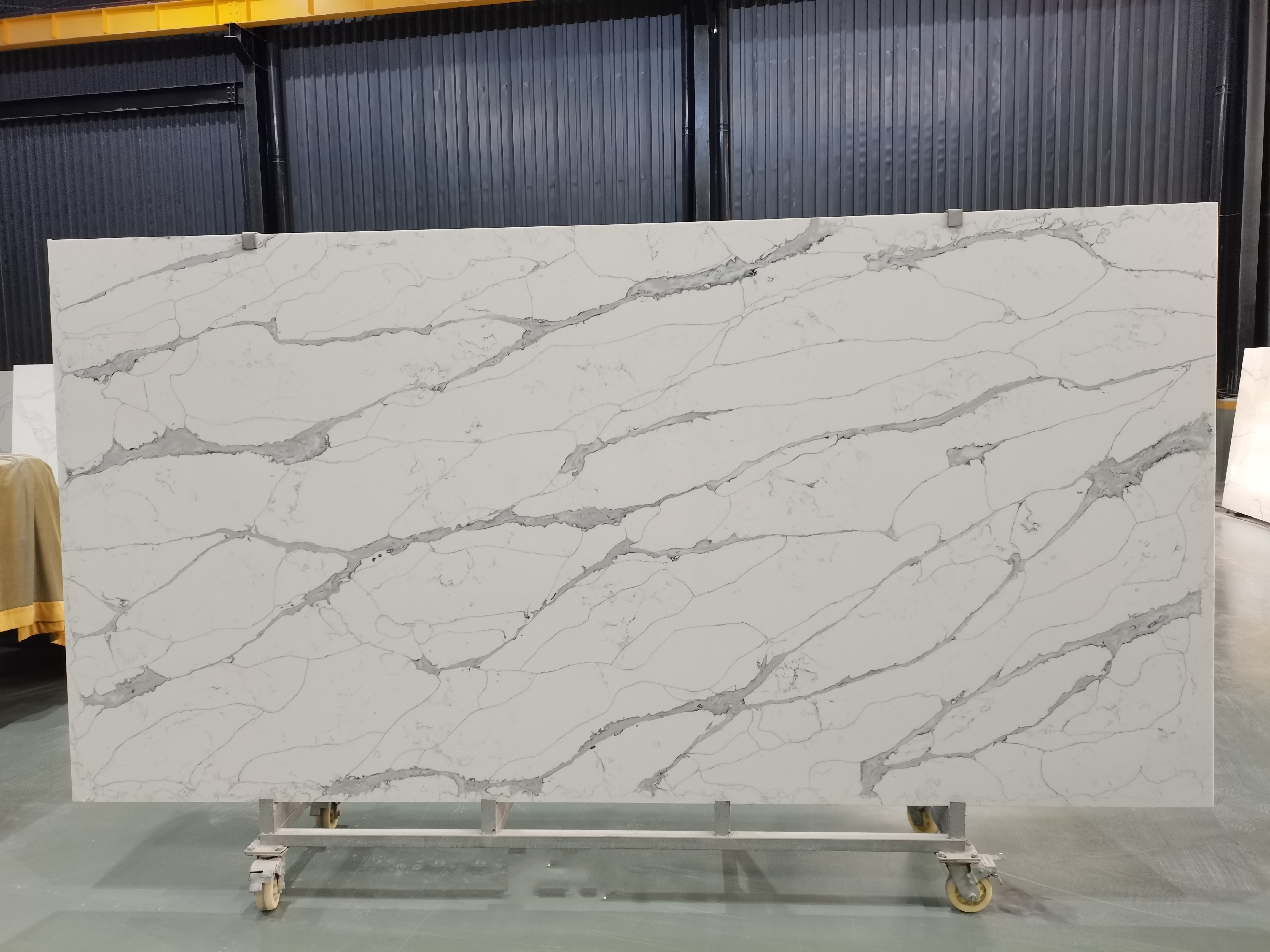 6021 Glacier Concrete Quartz Slabs
