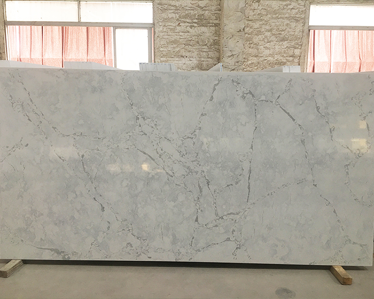 6089 Alpine Concrete Quartz Slabs