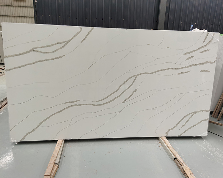 5013 Mystery White Calacatta Quartz Countertops Supplier