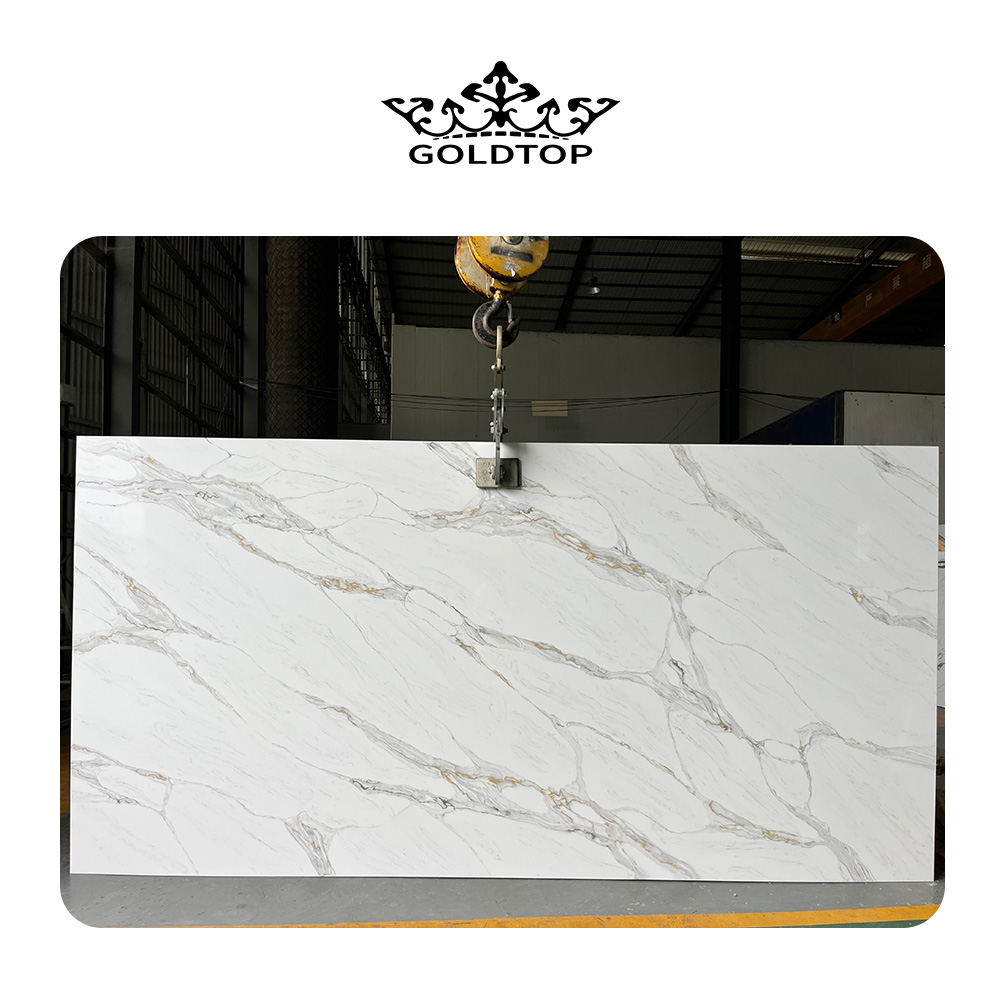 5005 Calacatta Macchia White Calacatta Quartz Countertops Wholesale