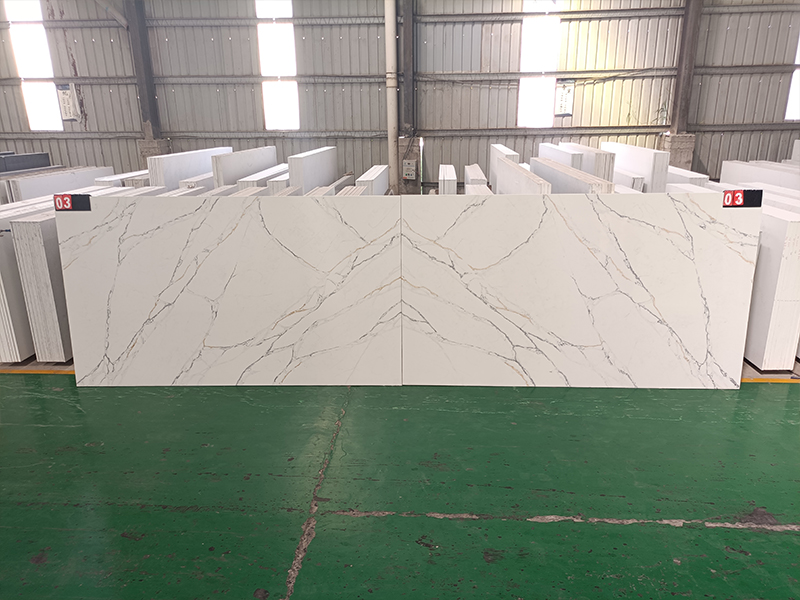 5016 Statuary White Calacatta Quartz Countertops