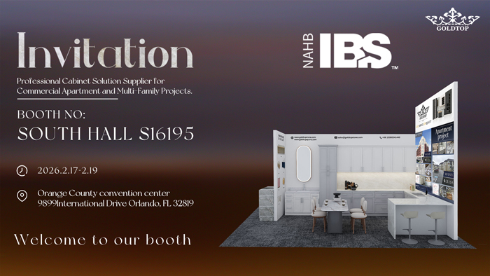 Goldtop Stone Showcases Professional Cabinet Solutions at IBS 2026 Exhibition