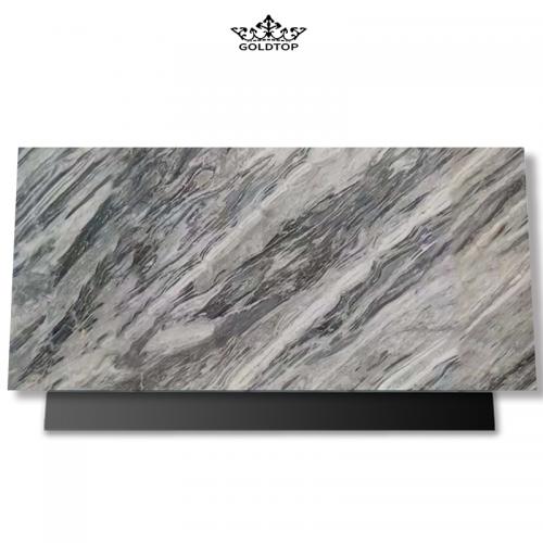 Florence Gray Marble Stair Floor Tile