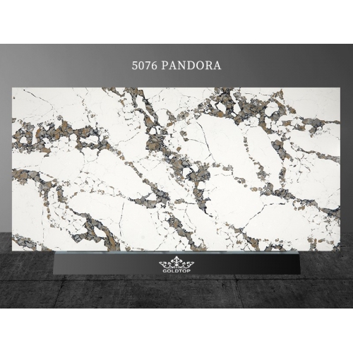 5076 Calacatta Pandora White Quartz