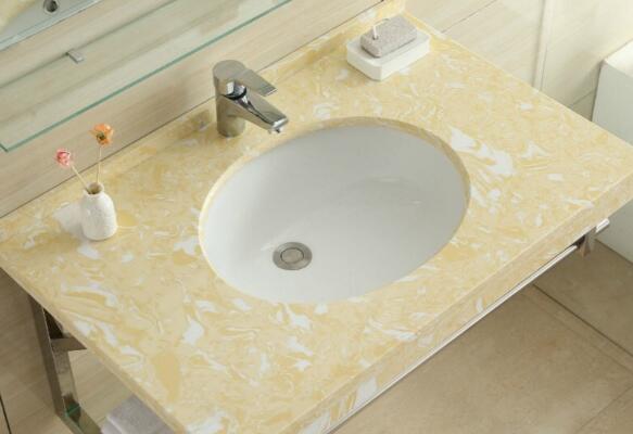 Почему вы должны попробовать столешницы для ванных комнат из полудрагоценного камня？