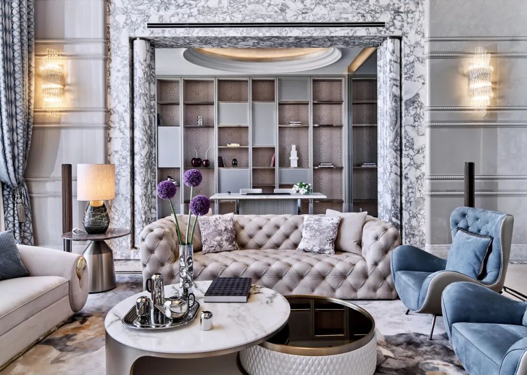 Итальянский мрамор арабескато: воплощение пространственной изысканности с помощью чистой элегантности.